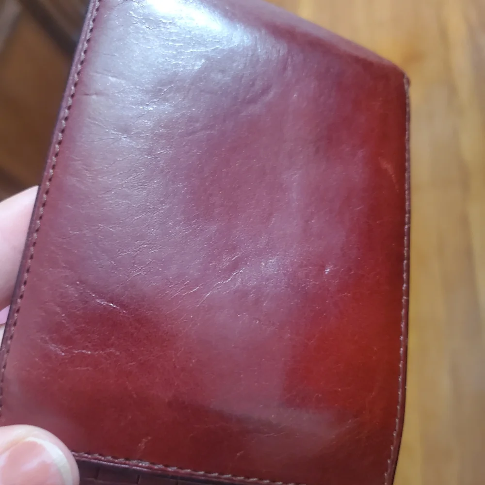 Bosca Men's Leather Wallet - Rich Brown